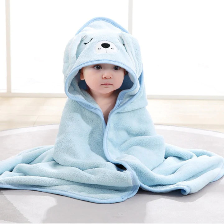 Cape de bain bébé | TowelBath Cap™