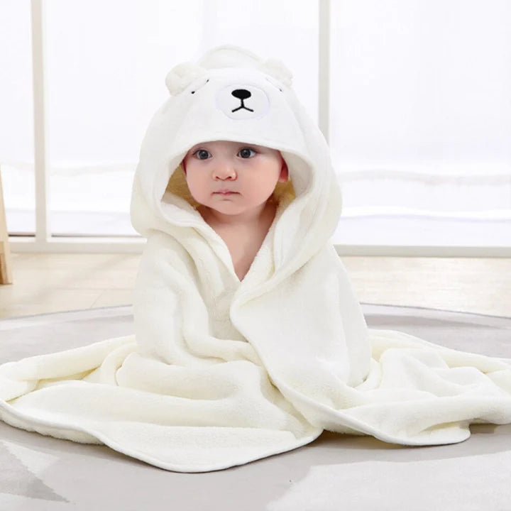 Cape de bain bébé | TowelBath Cap™