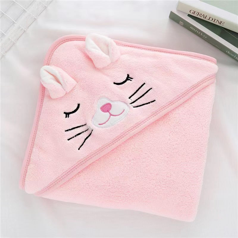 Cape de bain bébé | TowelBath Cap™