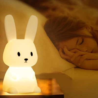 Veilleuse bébé lapin rassurant